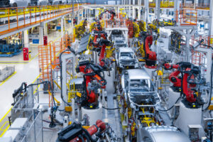 automated car assembly plant