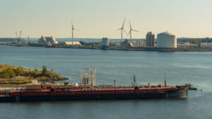 barge on the providence river