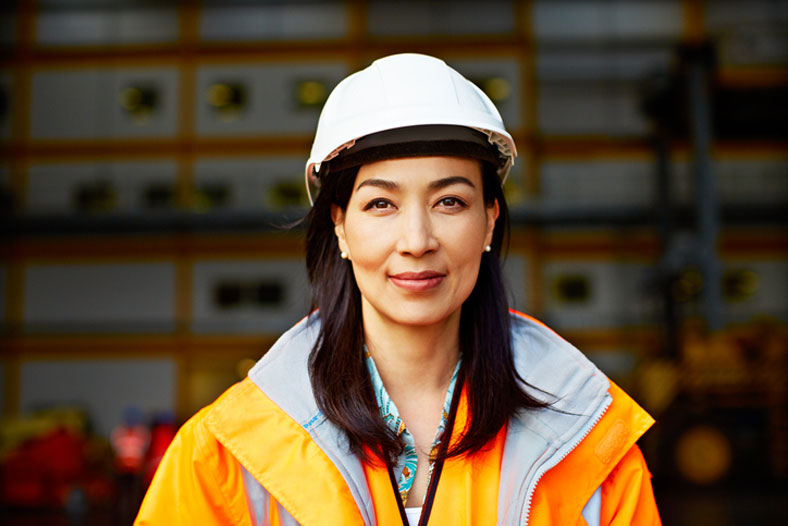 shipping dock worker