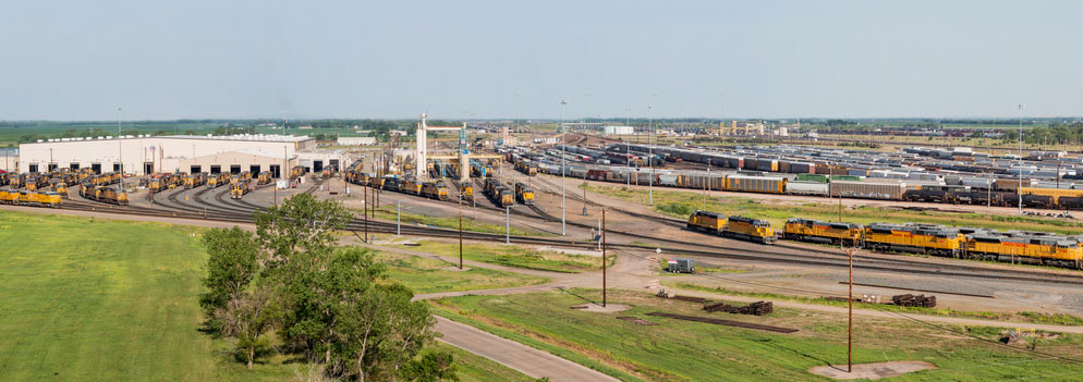 union pacific rail yard