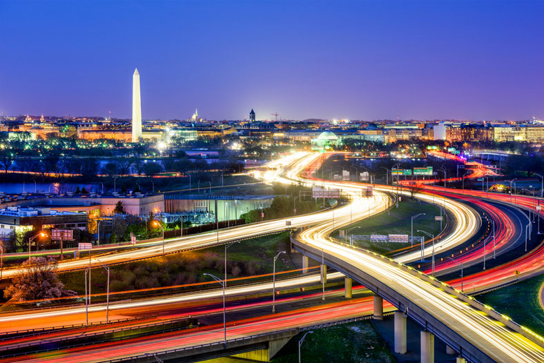 washington, dc skyline