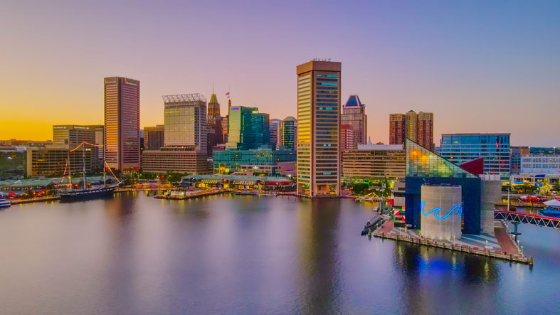 baltimore, maryland skyline