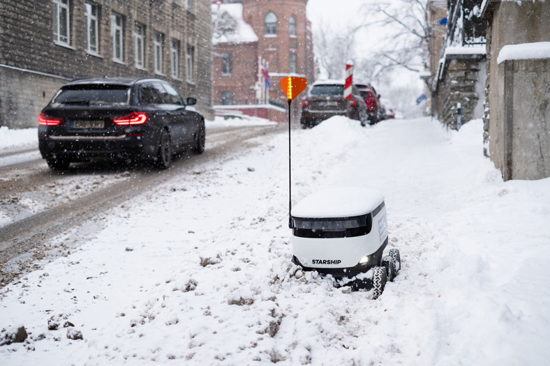 food delivery by robot