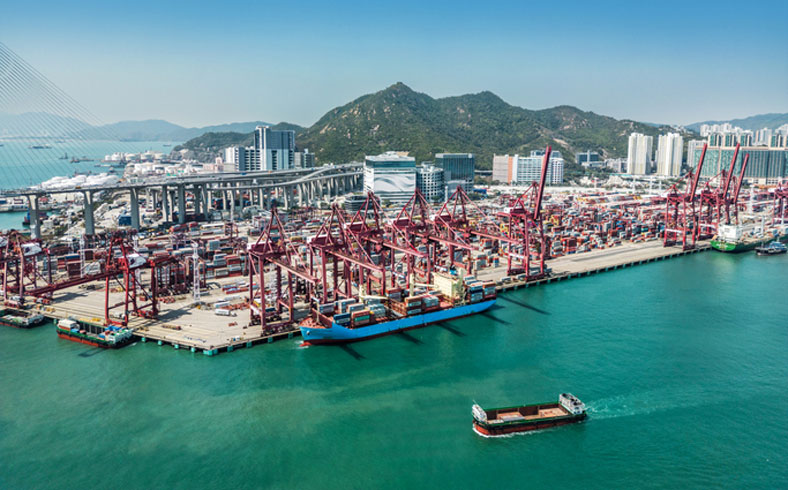 hong kong shipping terminal
